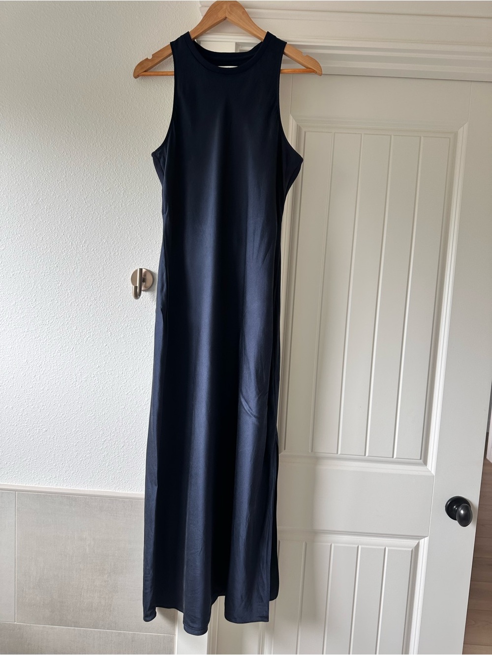 FRAME Women's Washable Silk Bias Midi/Maxi Dress SZ L - Picture 4 of 9